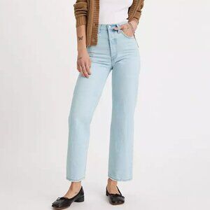 Levi’s ribcage straight ankle 27 Light wash Ojai Shore